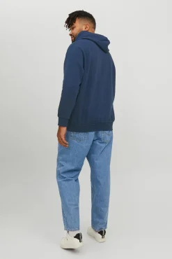 Sweatshirt capuz print logo PLUS