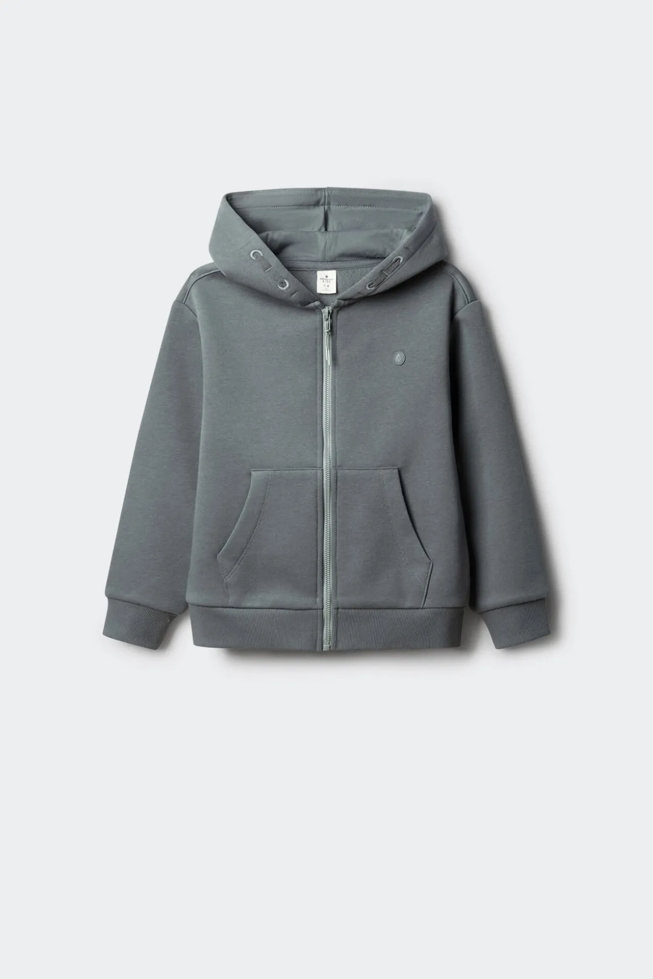 Sweatshirt com capuz aberto para menino