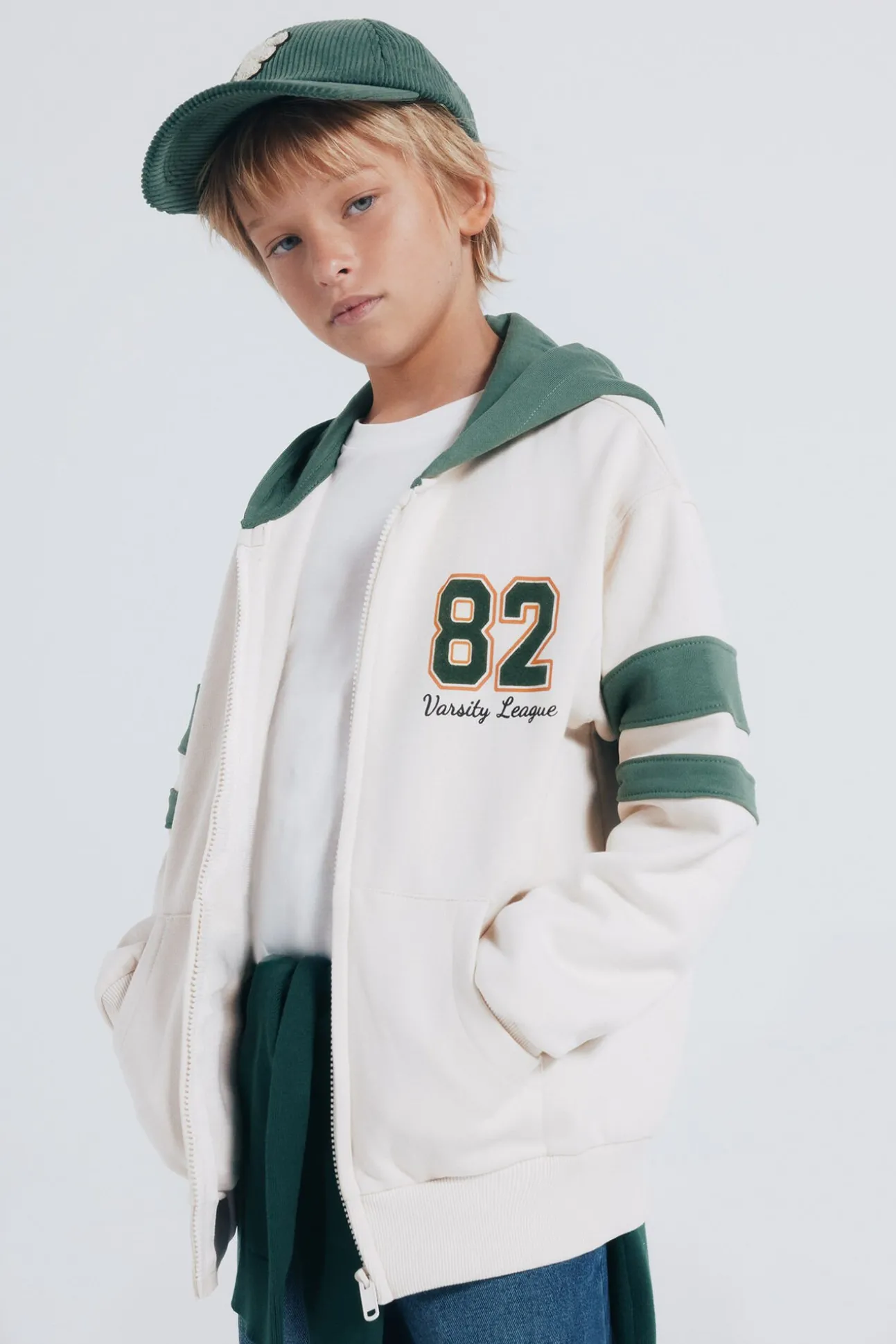 Sweatshirt com capuz capuz
