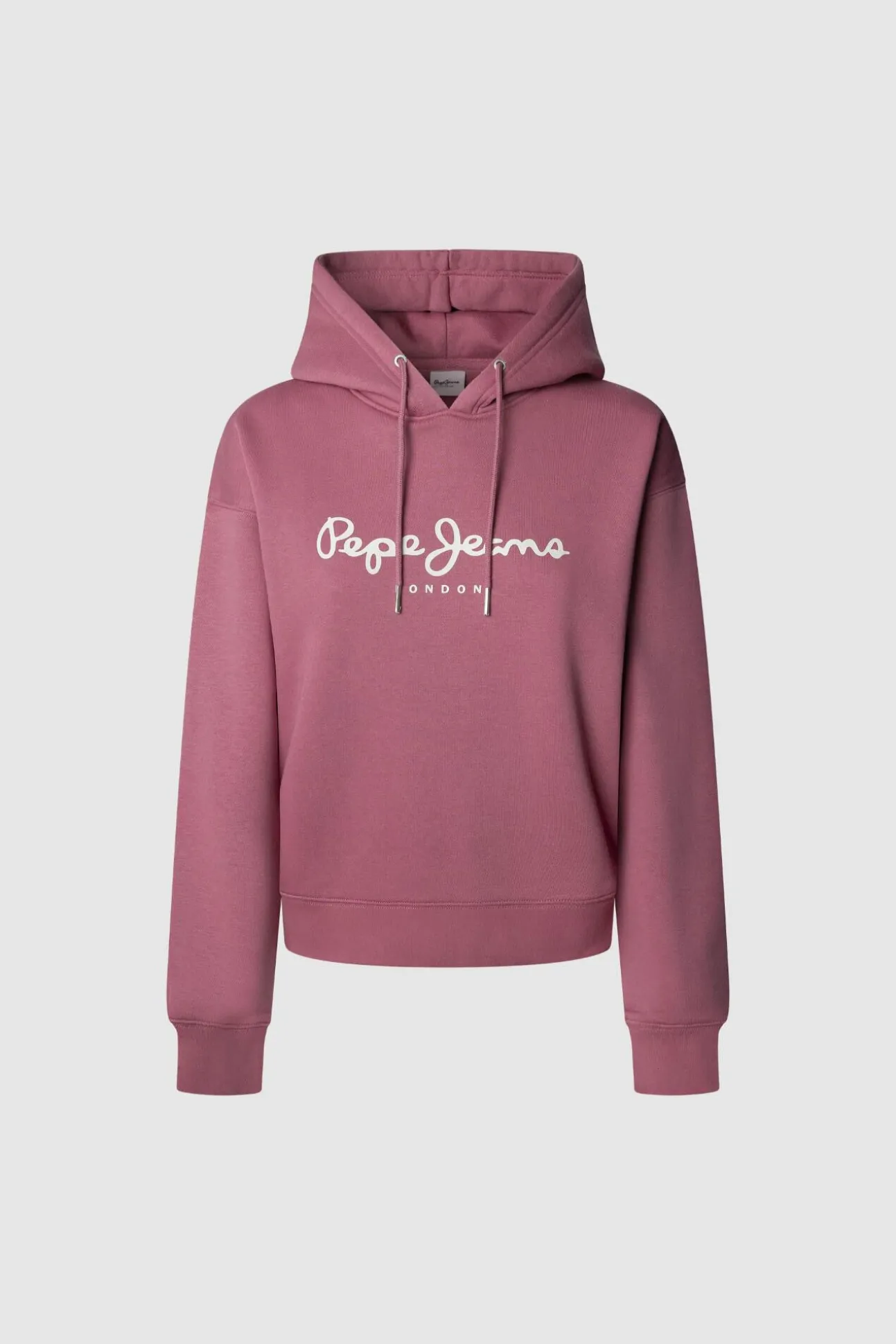 Sweatshirt com capuz e logotipo