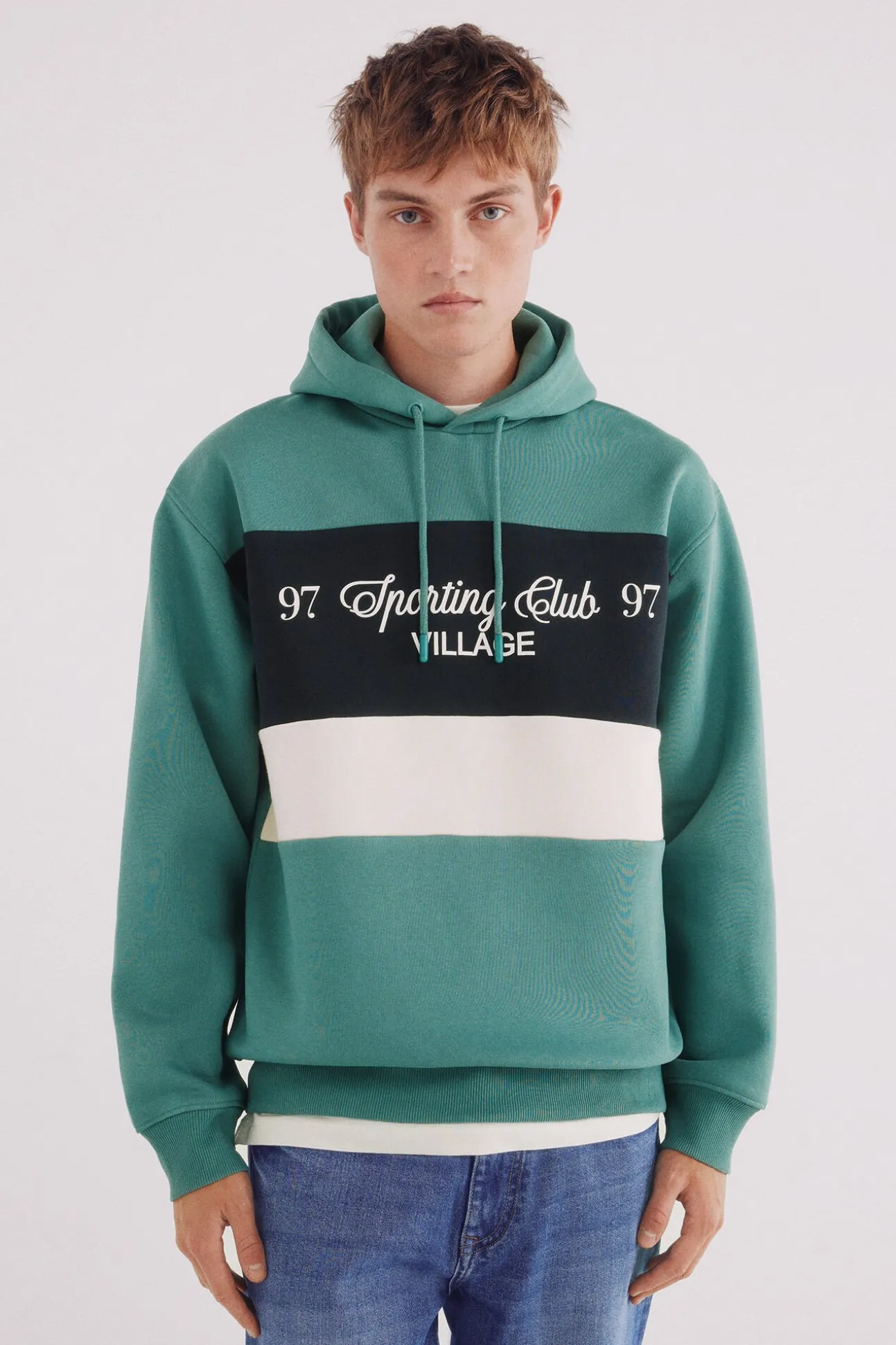 Sweatshirt com capuz Fighter Cut