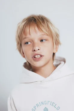 Sweatshirt com capuz Springfield