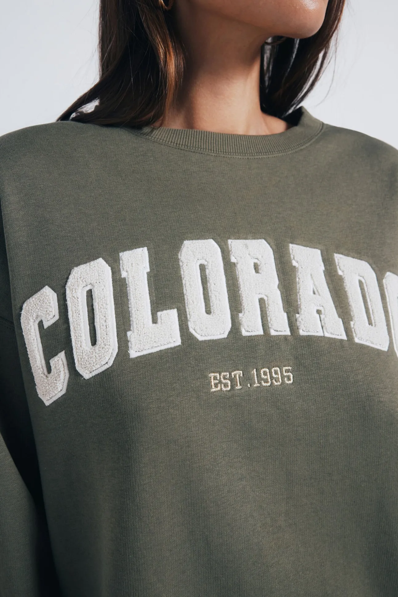 Sweatshirt com estampa urbana