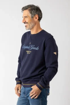 Sweatshirt com gola redonda