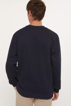 Sweatshirt com gola redonda Crest Shield