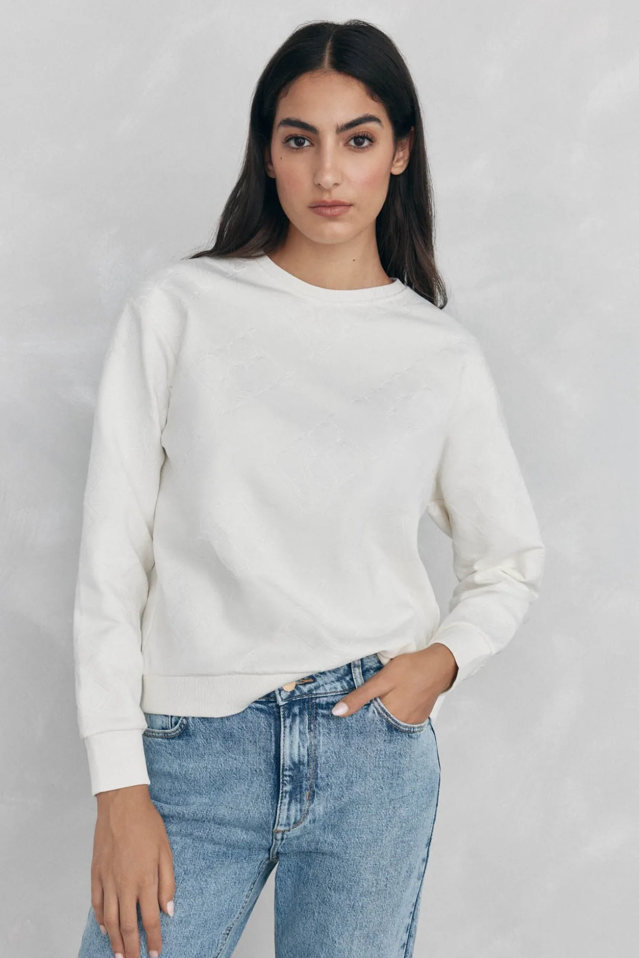 Sweatshirt com logo