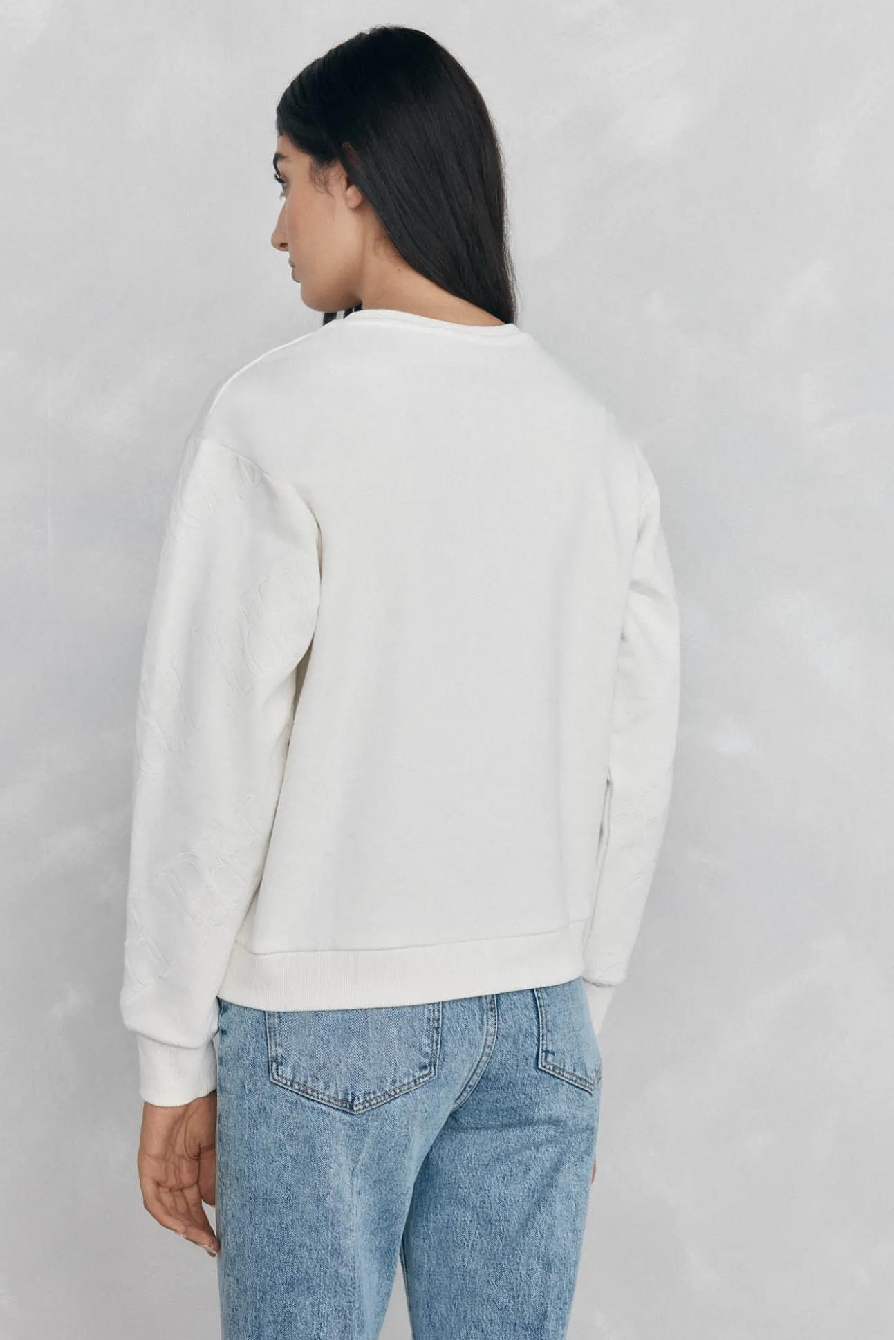 Sweatshirt com logo