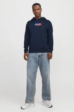 Sweatshirt com logo frontal