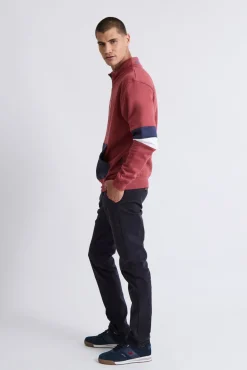 Sweatshirt com manga multicolorida