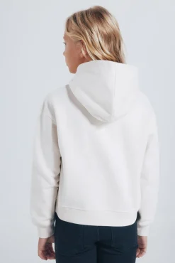 Sweatshirt com zíper para menina.