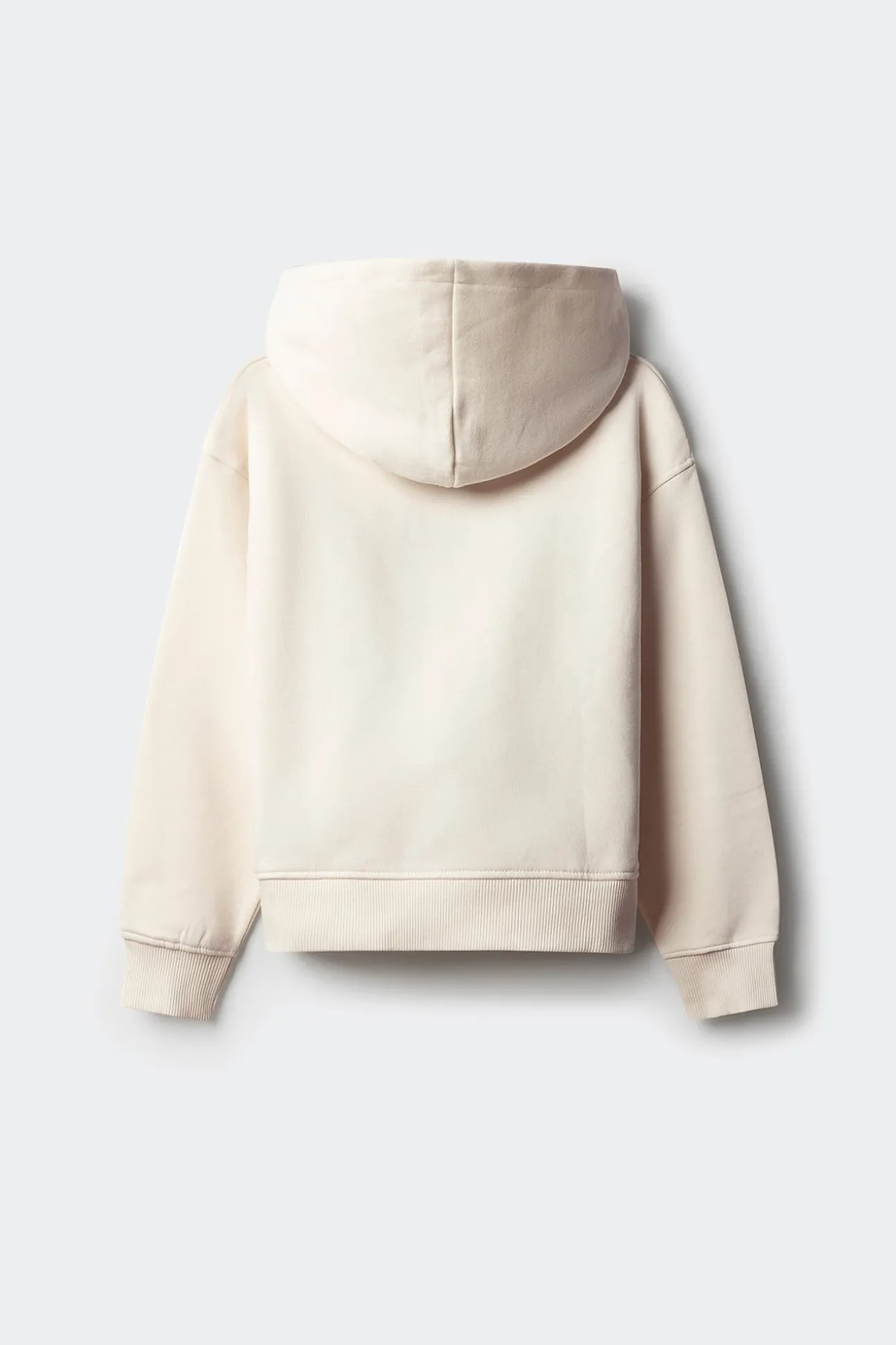 Sweatshirt com zíper para menina.