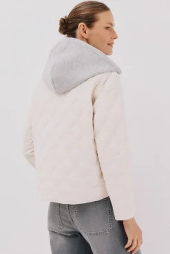 sweatshirt curto com capuz