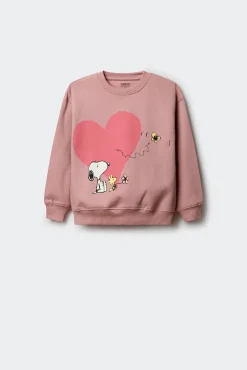 Sweatshirt da garota Snoopy