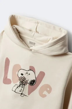 Sweatshirt da garota Snoopy.