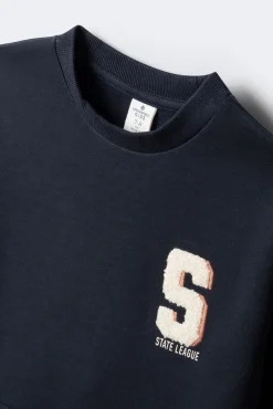 Sweatshirt de duas camadas para meninos