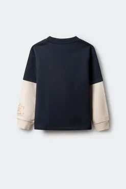 Sweatshirt de duas camadas para meninos