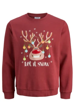 Sweatshirt de gola redonda de Natal