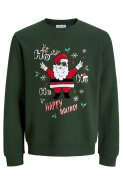 Sweatshirt de gola redonda de Natal