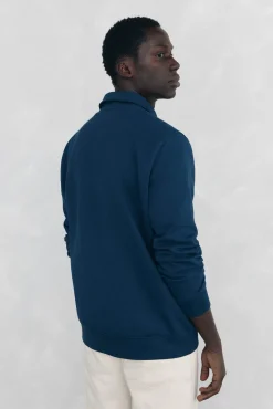 Sweatshirt de gola semicisne