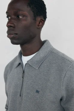Sweatshirt de gola semicisne