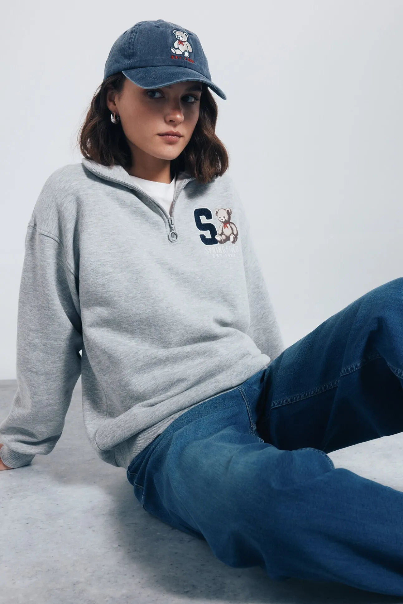 Sweatshirt de urso "Springfield"