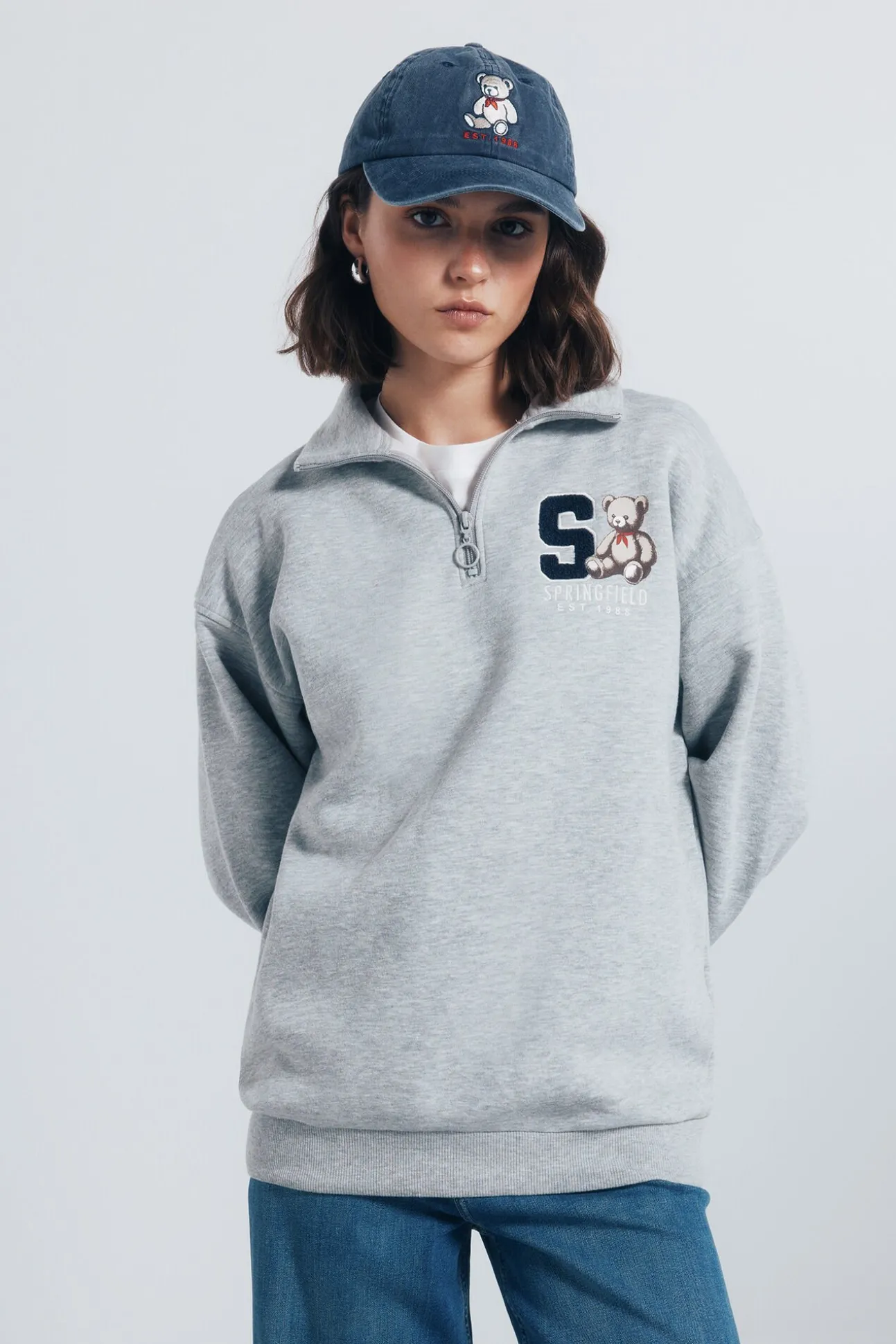 Sweatshirt de urso "Springfield"