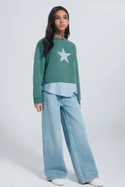 Sweatshirt Estrela Feminino