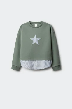 Sweatshirt Estrela Feminino