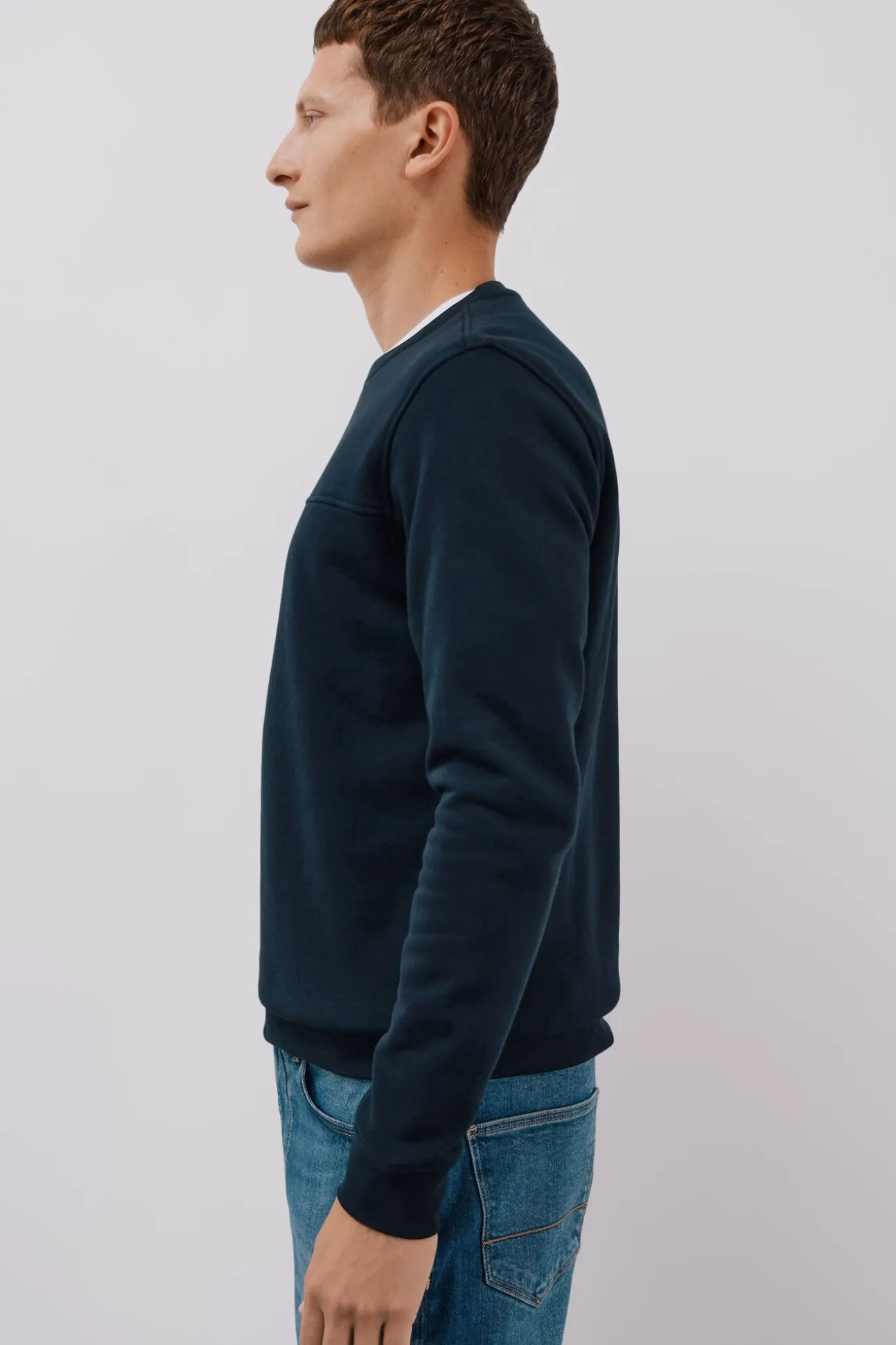 Sweatshirt gola caixa