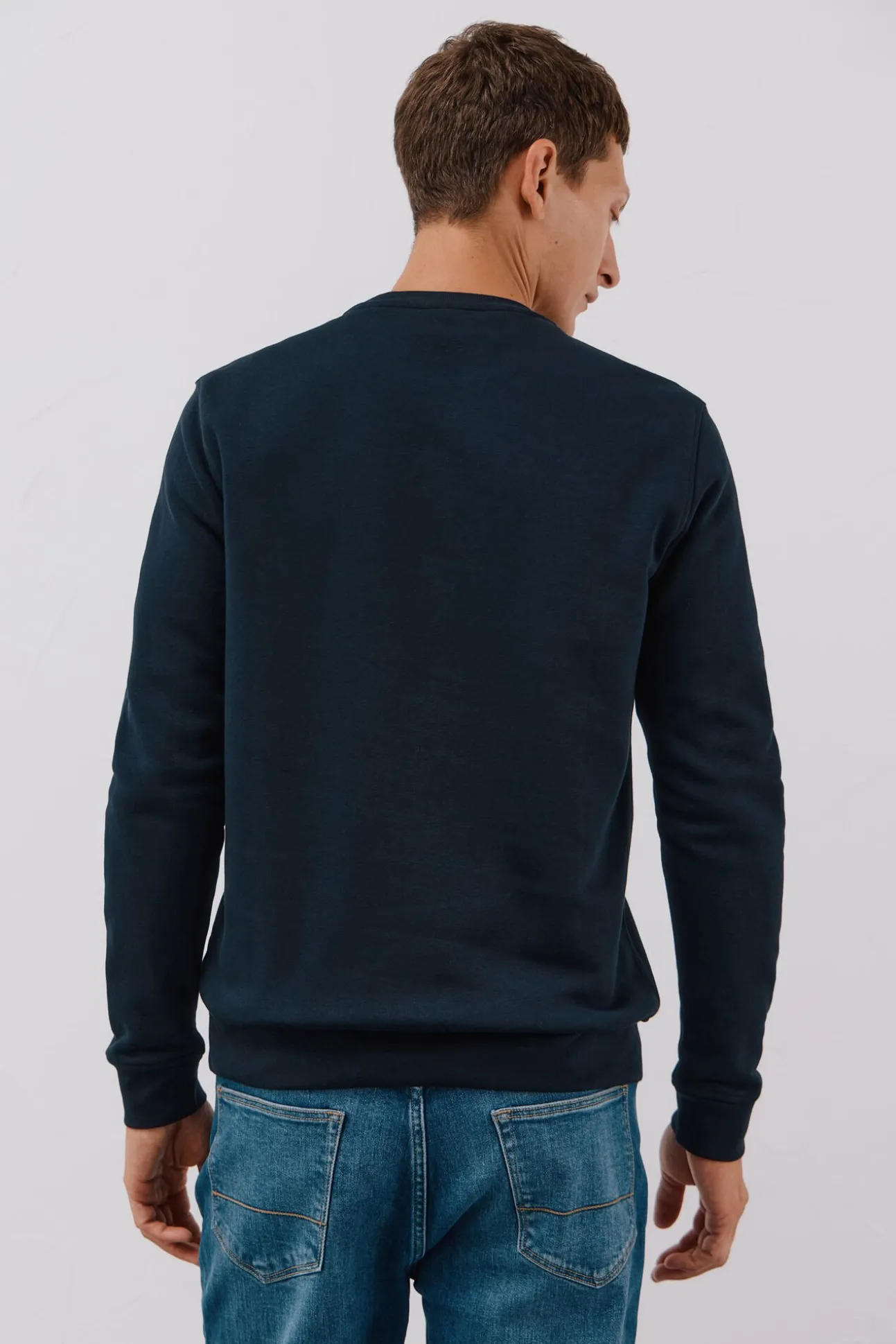 Sweatshirt gola caixa
