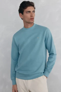 Sweatshirt gola caixa