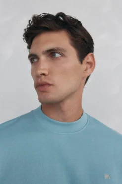 Sweatshirt gola caixa