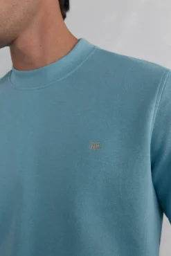 Sweatshirt gola caixa