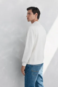 Sweatshirt gola caixa