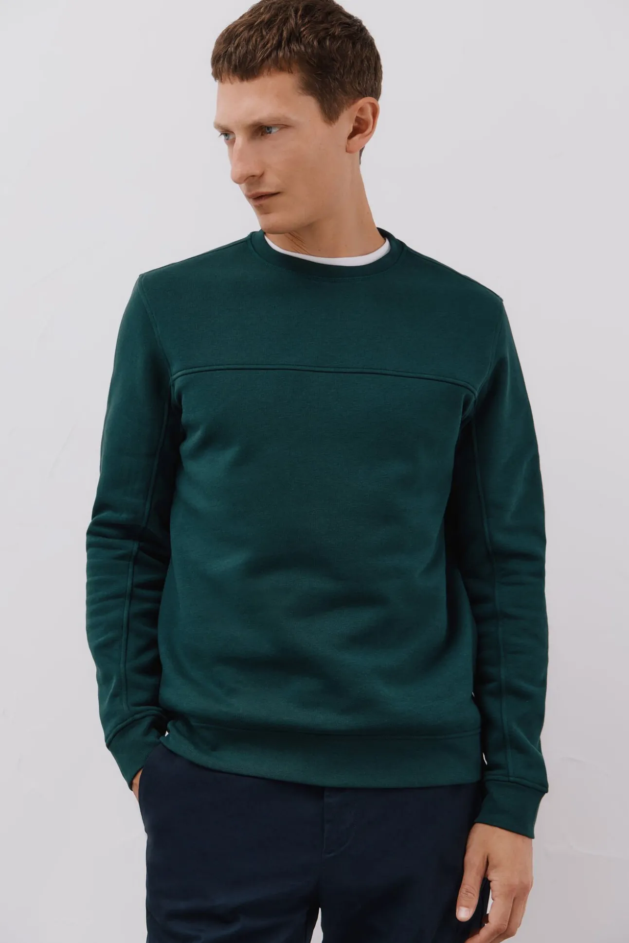 Sweatshirt gola caixa