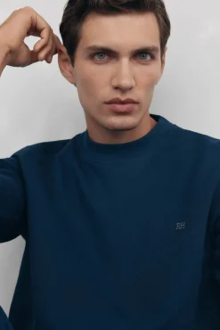 Sweatshirt gola caixa