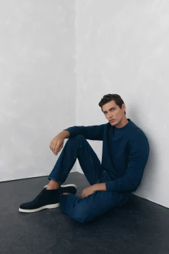 Sweatshirt gola caixa