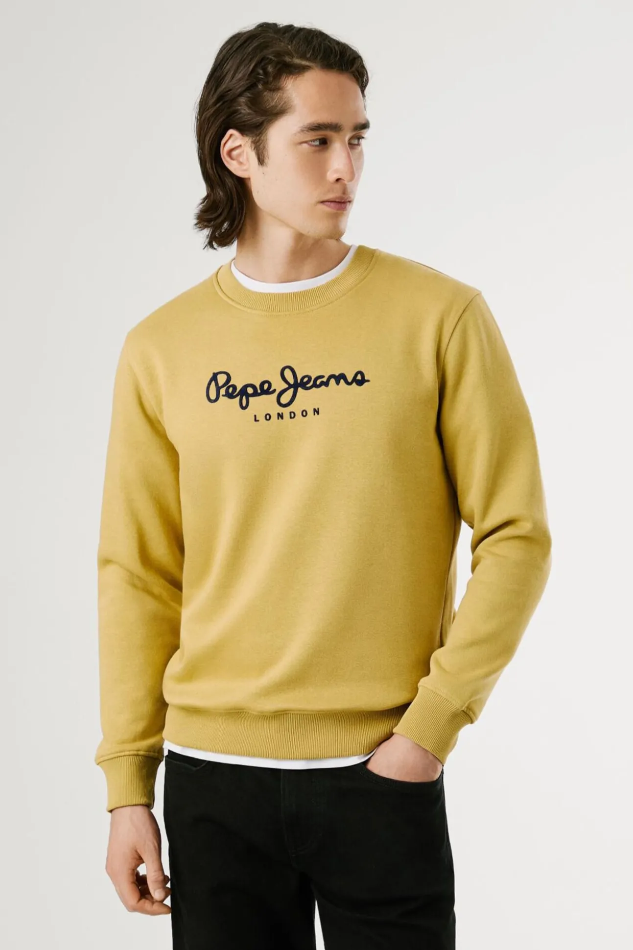 Sweatshirt Gola Redonda Com Logo