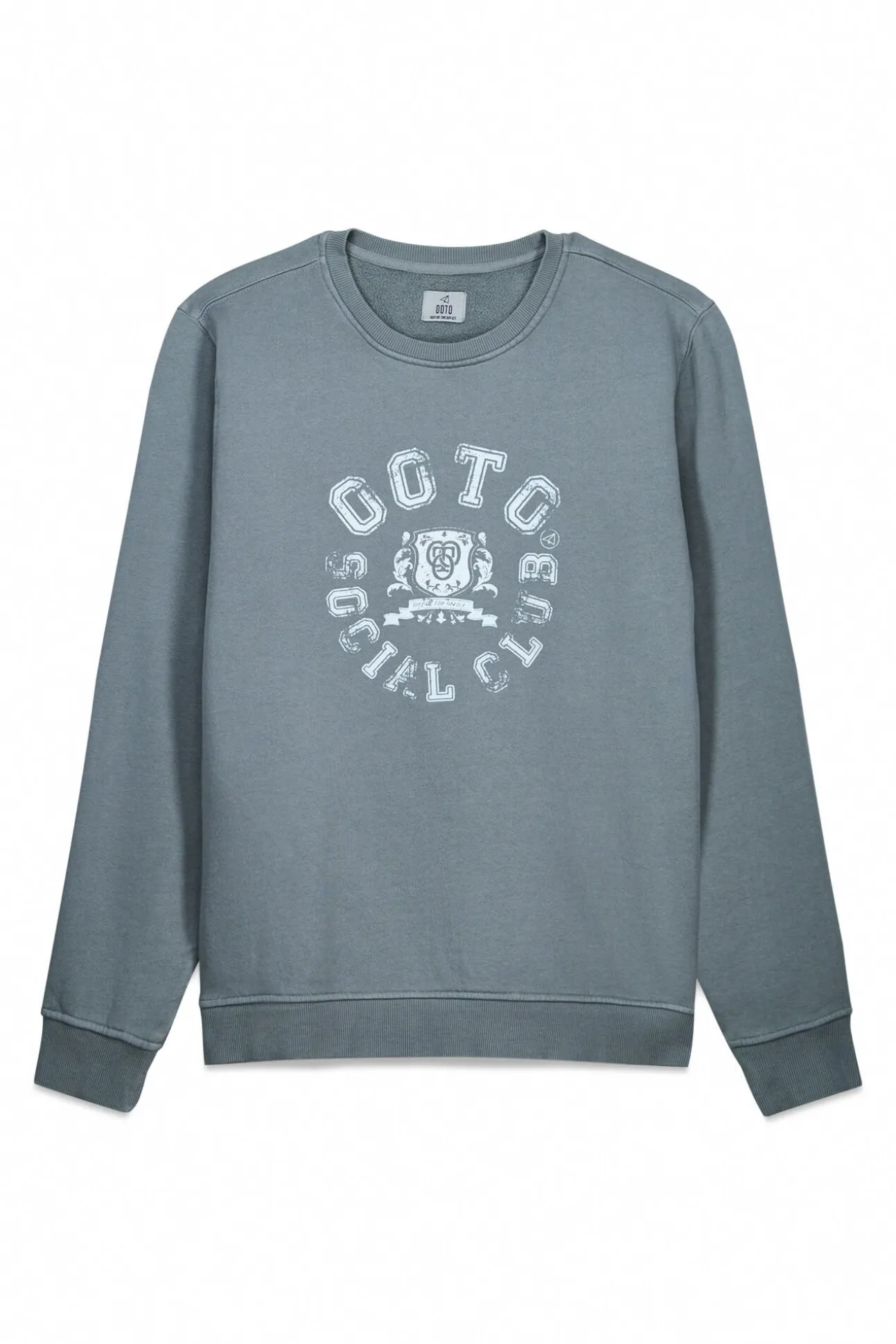Sweatshirt gráfica gola caixa