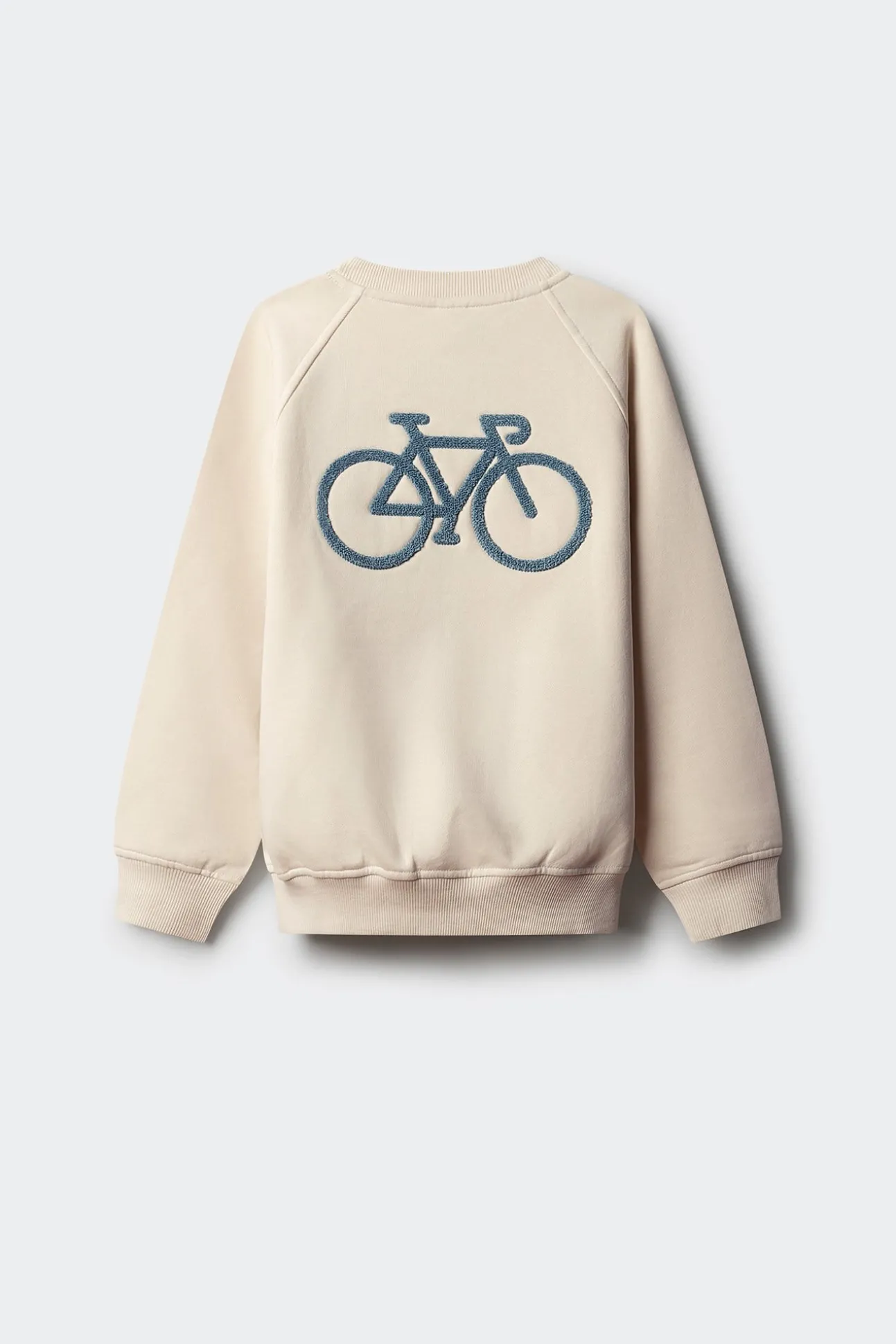 Sweatshirt infantil capuz para ciclismo