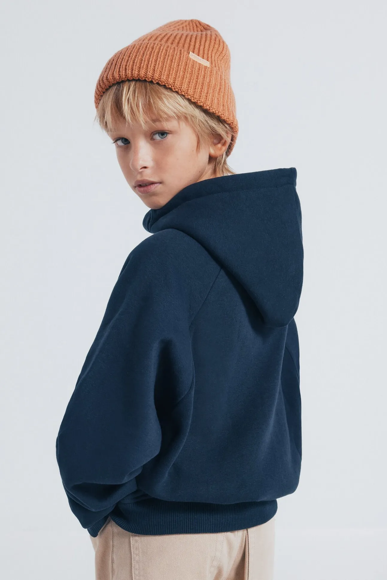 Sweatshirt infantil com capuz para capuz