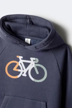 Sweatshirt infantil com capuz para capuz