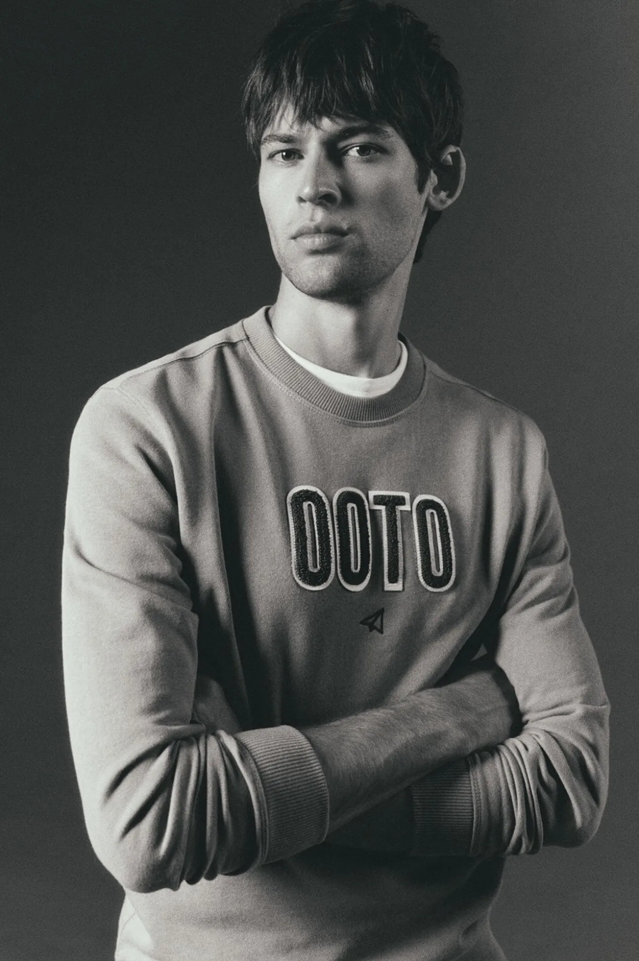 Sweatshirt logo bordado