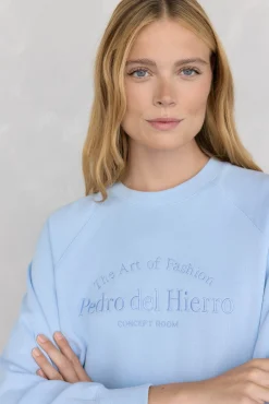 Sweatshirt logo bordado