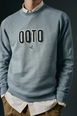 Sweatshirt logo bordado