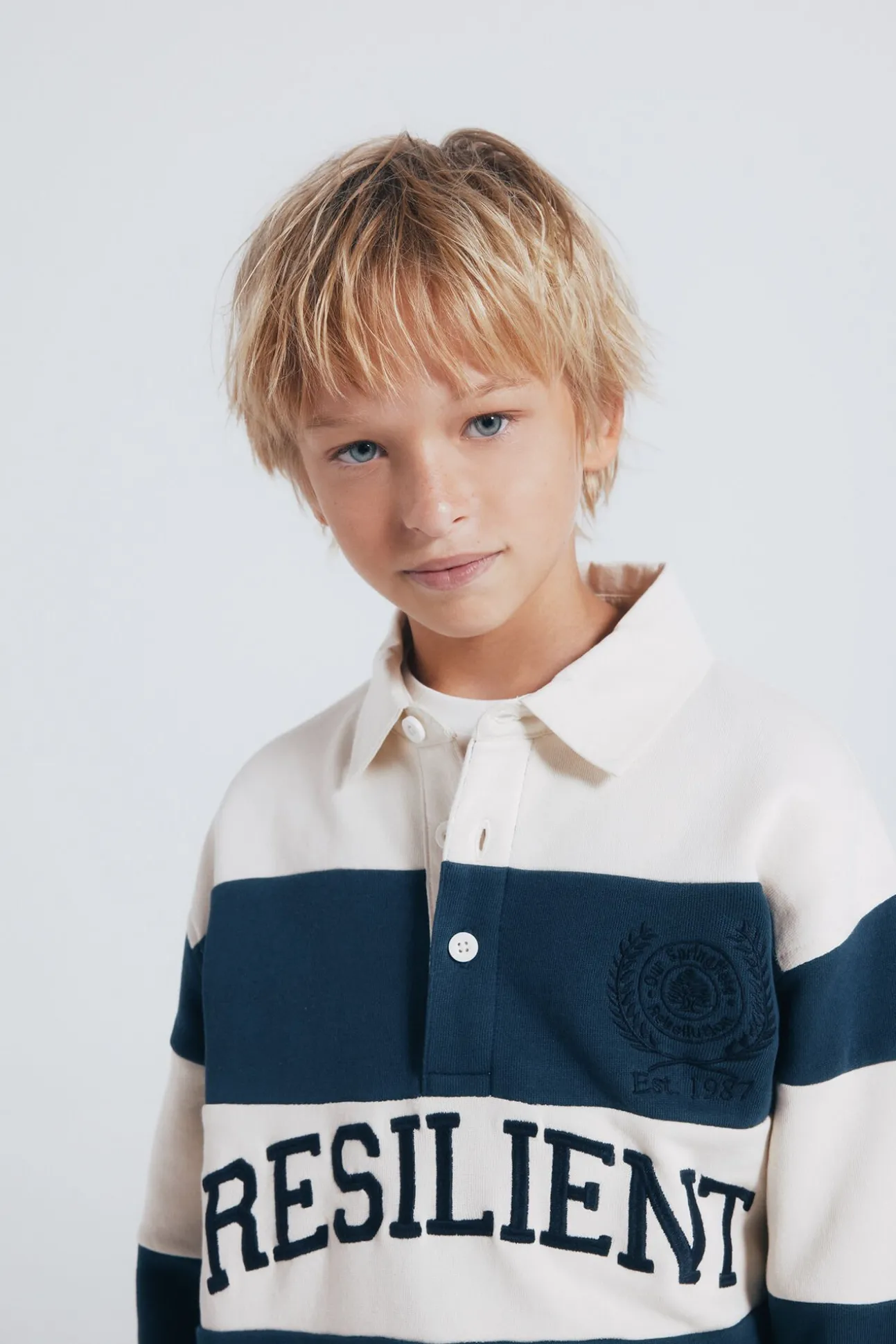 Sweatshirt riscas para meninos