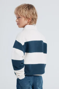 Sweatshirt riscas para meninos