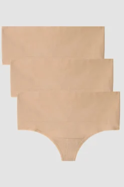 Tanga alta sem costura
