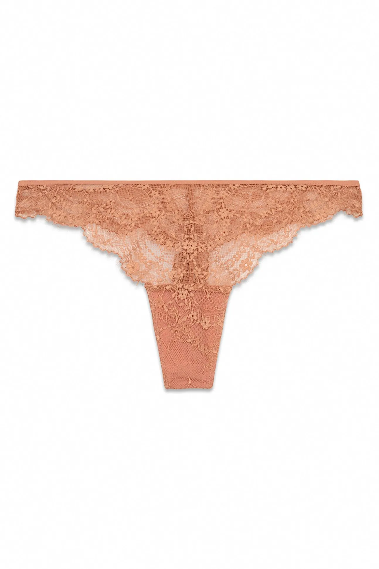 Tanga de renda laranja
