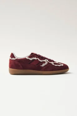 Tb.490 Pantufas de Couro Crochê